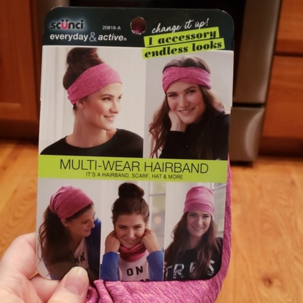 Scunci Multi Wear Headband NWT